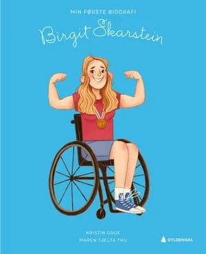 Omslag: "Birgit Skarstein" av Kristin Grue