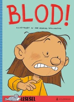 Omslag: "Blod!" av Odd Henning Skyllingstad