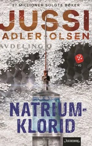 Omslag: "Natriumklorid" av Jussi Adler-Olsen