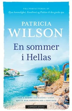 Omslag: "En sommer i Hellas" av Patricia Wilson