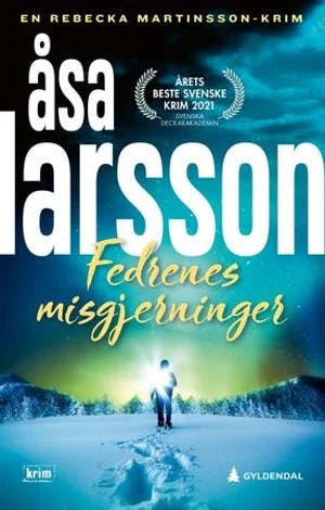 Omslag: "Fedrenes misgjerninger : spenningsroman" av Åsa Larsson