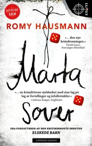 Omslag: "Marta sover" av Romy Hausmann
