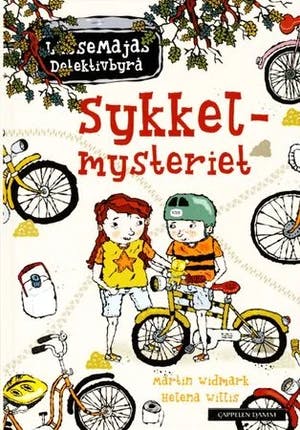 Omslag: "Sykkelmysteriet" av Martin Widmark