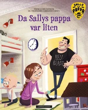 Omslag: "Da Sallys pappa var liten" av Thomas Brunstrøm