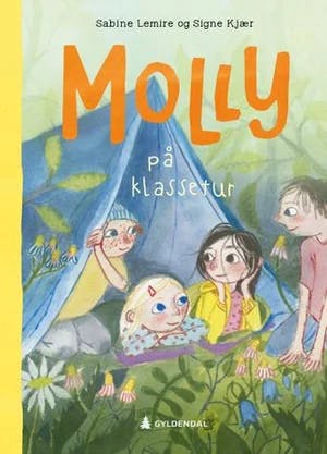 Omslag: "Molly på klassetur" av Sabine Lemire