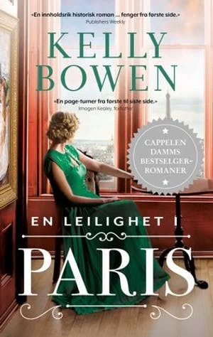 Omslag: "En leilighet i Paris" av Kelly Bowen