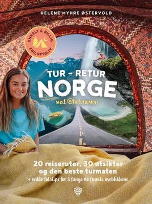 Omslag: "Tur-retur Norge med @helenemoo" av Helene Myhre Østervold