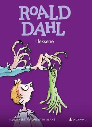 Omslag: "Heksene" av Roald Dahl