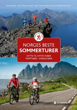 Omslag: "Norges beste sommerturer" av Marius Nergård Pettersen