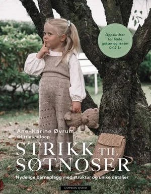Omslag: "Strikk til søtnoser" av Ane-Karine Øvrum